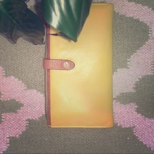 Abbacino Yellow Multi-Functional Wallet